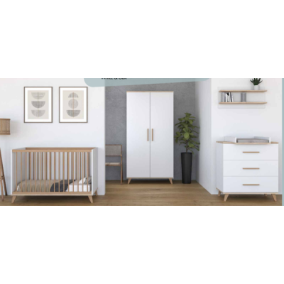  Faktum Βρεφικό Δωμάτιο Flip Oak – White