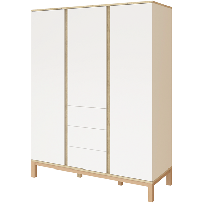  Faktum Loop White- Oak Ντουλάπα 3φυλλη 147 x 58 x 192 cm