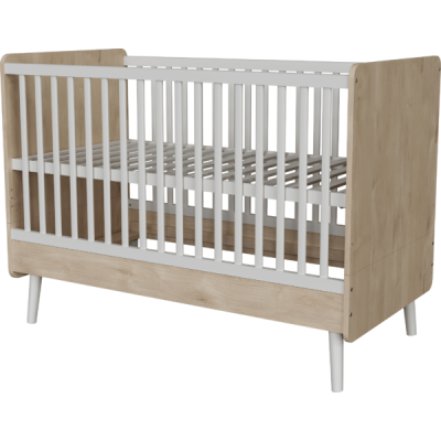  Faktum Προεφηβικό κρεβάτι Peak Oak -White 70x140cm