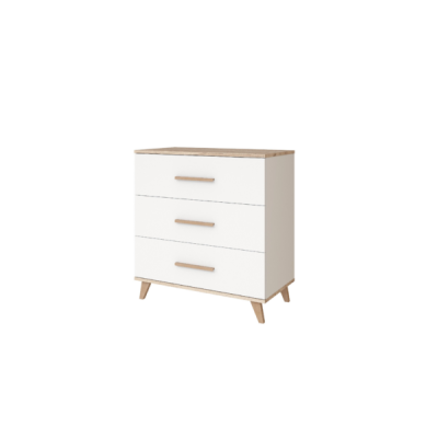  Faktum Flip White/Oak Συρταριέρα 86 x 48 x 92 cm