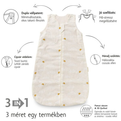 Kenguru Gold – Baby Sleeping bag TOG 1 “Cloud“ 4-8 m – 3086