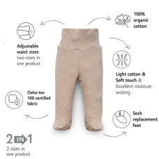 Kenguru Gold – Baby pants “hazelnut” 50-56 – 1143