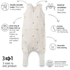 Kenguru Gold – Toddler Sleeping bag TOG 1 “Cloud“ 2-4 y – 3096