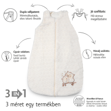 Kenguru Gold – Baby Sleeping bag TOG 2 “Popcorn-owl“ 4-8 m – 2537