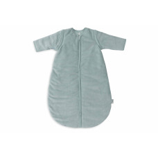 Baby Sleeping Bag with Removable Sleeves - Rib – Sea Green / 90cm