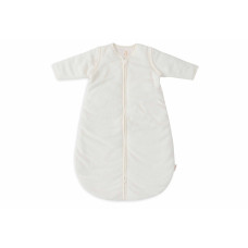 Baby Sleeping Bag with Removable Sleeves - Rib – Ivory / 90cm