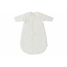 Baby Sleeping Bag with Removable Sleeves - Rib – Ivory / 70cm