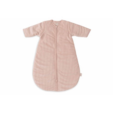 Baby Sleeping Bag with Removable Sleeves - Rib – Wild Rose / 70cm