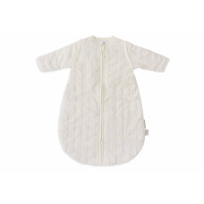 Baby Sleeping Bag with Removable Sleeves - Round -Miffy Jacquard – Ivory / 60cm