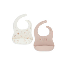 Bib Silicone - Lovely Birds - 2 Pack – Multicolor / One Size