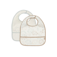 Bib Waterproof - Elephant Tales - 2 Pack – Multicolor / One Size