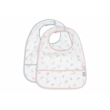 Bib Waterproof - Lovely Birds - 2 Pack – Multicolor / One Size