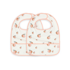 Bib Waterproof - Peach - 2 Pack – Multicolor / One Size
