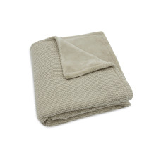 Blanket - Basic Knit - Fleece – Olive Green / 75x100 cm