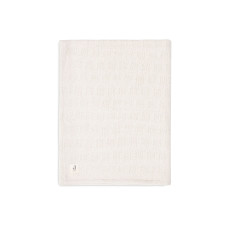Blanket - Grain Knit - Velvet – Oatmeal / 100x150 cm