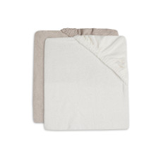 Changing Mat Cover Terry Duo - 2 Pack – Ivory / 50x70 cm