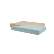 Changing Mat Cover Terry Duo - 2 Pack – Sea Green / 50x70 cm