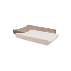 Changing Mat Cover Terry Duo - 2 Pack – Milky Coffee / 50x70 cm