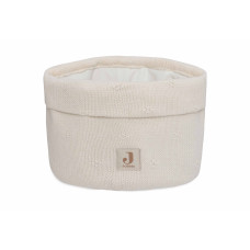 Changing Table Basket - Cosy Knit – Ivory / 14x18 cm