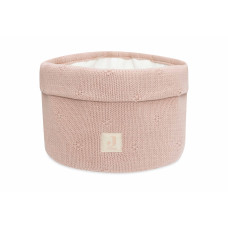 Changing Table Basket - Cosy Knit – Wild Rose / 14x18 cm
