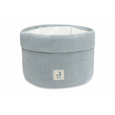 Changing Table Basket - Cosy Knit – Sea Green / 14x18 cm