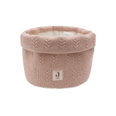 Changing Table Basket - Grain Knit – Wild Rose / 14x18 cm
