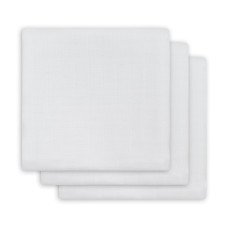 Cloth Muslin 70x70cm - Basic 3-Pack – White / 70x70 cm