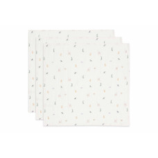 Cloth Muslin 70x70cm - Jungle Jambo - 3 Pack – Multicolor / 70x70 cm