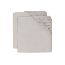 Fitted Sheet - Jersey - 2-Pack – Nougat / 40/50x80/90 cm