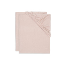 Fitted Sheet - Jersey - 2-Pack – Wild Rose / 40/50x80/90 cm
