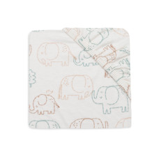 Fitted Sheet - Jersey - Elephant Tales – Multicolor / 40/50x80/90 cm