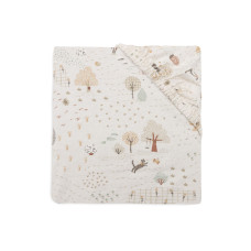 Fitted Sheet - Jersey - Tiny Park – Multicolor / 40/50x80/90 cm Fitted Sheet - Jersey - Tiny Park – Multicolor / 40/50x80/90 cm