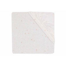Fitted Sheet - Jersey - Twinkling – Wild Rose / 40/50x80/90 cm Fitted Sheet - Jersey - Twinkling – Wild Rose / 40/50x80/90 cm