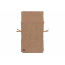 Footmuff group 0+ 3/5 points - Check Knit – Biscuit / One Size