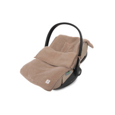 Footmuff group 0+ 3/5 points - Cloudy Rib – Milky Coffee / One Size