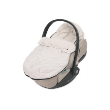 Footmuff group 0+ 3/5 points - Embossed – Sand / One Size