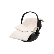 Footmuff group 0+ 3/5 points - Grain Knit – Oatmeal / One Size