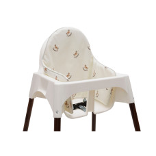 Highchair Insert Cushion - Nostalgic Ride – Multicolor / 27x27cm Highchair Insert Cushion - Nostalgic Ride – Multicolor / 27x27cm