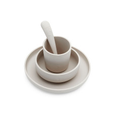 Kids Dinnerset 4-pieces – Nougat / One Size