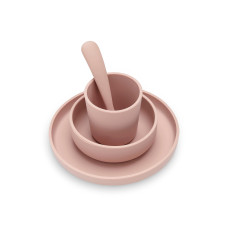 Kids Dinnerset 4-pieces – Natural / One Size
