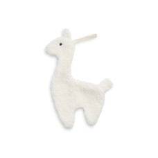 Pacifier Cloth - Lama – Off-White / One Size