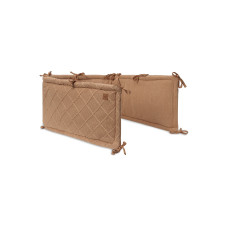 Playpen Bumper - Check Knit – Biscuit / 180x30cm Playpen Bumper - Check Knit – Biscuit / 180x30cm