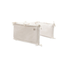Playpen Bumper - Cloudy Rib – Oatmeal / One Size Playpen Bumper - Cloudy Rib – Oatmeal / One Size