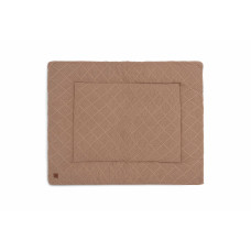 Playpen Mat - Check Knit – Biscuit / 75x95 cm