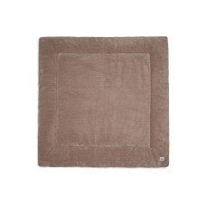 Playpen Mat - Cloudy Rib – Milky Coffee / 100x100 cm