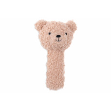 Rattle - Teddy Bear – Wild Rose / One Size