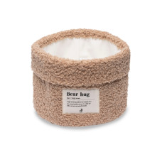 Storage Basket - Boucle – Biscuit / 14x18 cm