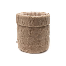 Storage Basket - Miffy Jacquard Teddy – Biscuit / 30x35 cm Storage Basket - Miffy Jacquard Teddy – Biscuit / 30x35 cm