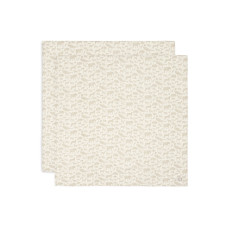 Swaddle Muslin 115x115cm - Animals - 2 Pack – Nougat / 115x115 cm