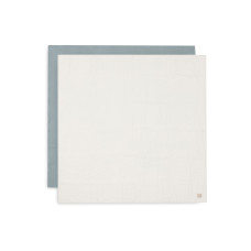 Swaddle Muslin 115x115cm - Basic - 2 Pack – Sea Green / 115x115 cm
